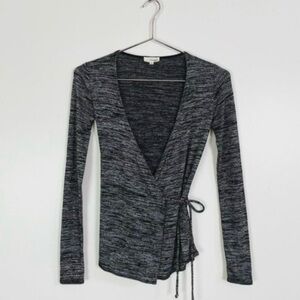 Aritzia Wilfred Free Katsia Wrap Top